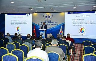 Aydın Ticaret Borsası, üye bilgilendirme toplantısı...