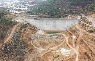 Aydıncık Barajında su tutulmaya başlandı