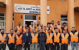 Aydın’da din görevlileri arama kurtarma eğitimi...