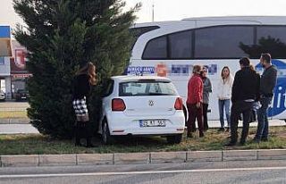 Aydın’da sürücü adayının kullandığı otomobil...