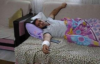 Ayı ile güreşen Tokatlı taburcu oldu, ayıdan...