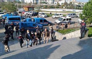 Baba-oğulun katil zanlısı adliyede