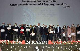 Bafra’da 24 Kasım Öğretmenler Günü kutlaması