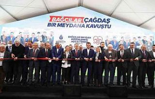 Bağcılar Meydanı’nın açılışı yapıldı