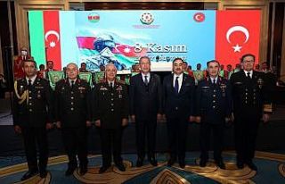Bakan Akar TSK komuta kademesiyle Azerbaycan Büyükelçiliği’nin...