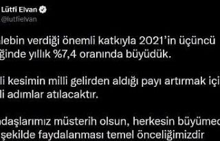 Bakan Elvan: "Herkesin büyümeden en iyi şekilde...