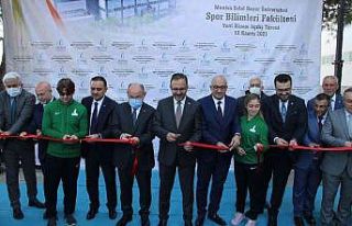 Bakan Kasapoğlu Manisa’da Spor Bilimleri Fakültesini...