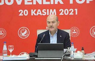 Bakan Soylu, güvenlik toplantısı için Hatay’da