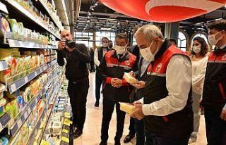 Bakan Yardımcısı Tunç, market ve restoranları...