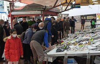 Balık çeşitliği artmasıyla tezgahlar şenlendi