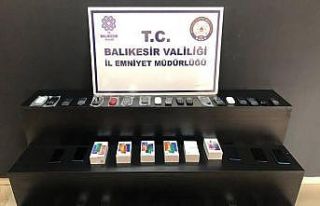 Balıkesir’de polis kaçak telefona ’sinyal’...