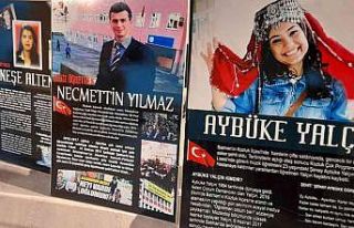 Balıkesir’de şehit öğretmenler adına sergi