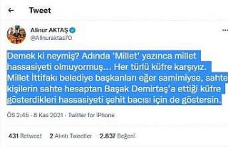 Başkan Aktaş, Millet İttifakı başkanlarına isyan...