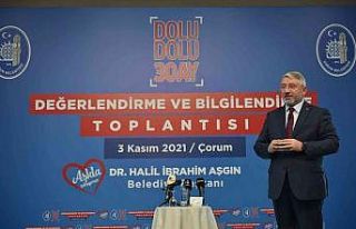 Başkan Aşgın icraatlarını değerlendirdi