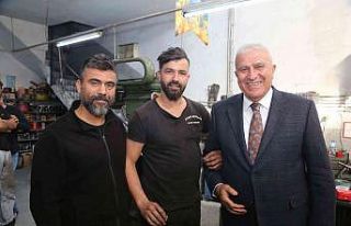 Başkan Atay sanayi esnafıyla buluştu