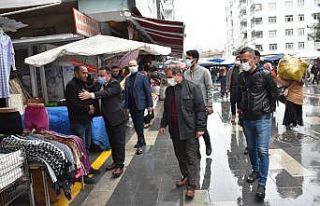 Başkan Beyoğlu esnafı dinledi