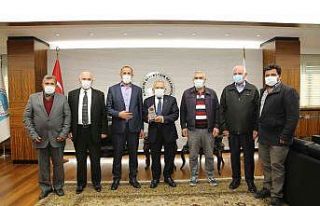 Başkan Büyükkılıç’a Güllüce heyetinden Teşekkür...