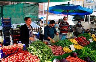 Başkan Çerçioğlu, Germencik Pazarı’nı ziyaret...