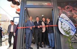 Başkan Çöl iş yeri açılışına katıldı