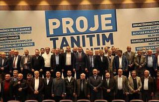 Başkan Demir, hemşehri derneklerinin başkanları...