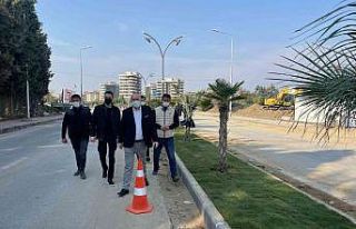 Başkan Ergün, prestij cadde düzenlemelerini inceledi