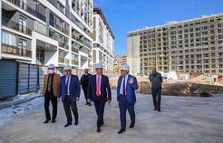 Başkan Kavuş, kooperatiflerin inşaat süreçlerini...