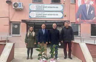 Başkan Kayda’dan çiçekli kutlama