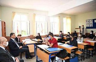 Başkan Kocaman, liseli öğrencilerle buluştu