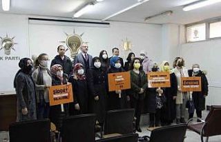 Başkan Melek Mankan: "Kadına şiddet, insanlığa...