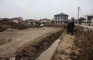 Başkan Özlü çalışmaların hızlandırılması...