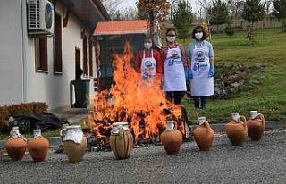 Başkan Şimşek UYUM öğrencileri ile mutfağa girdi