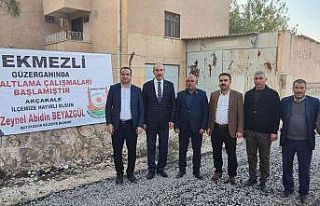 Başkan Yalçınkaya asfalt çalışmalarını yerinde...