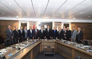 Başkanlar, Bandırma’da sanayi esnafıyla biraraya...