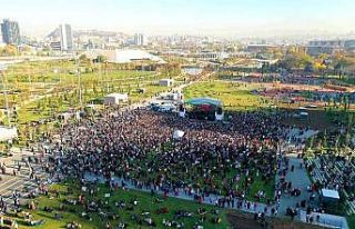 Başkent Millet Bahçesi hafta sonu birçok etkinliğe...