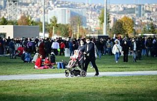 Başkent Millet Bahçesi’ne 4 günde 400 bin ziyaretçi