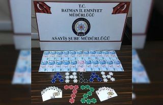 Batman’da kumar oynatanlara şok baskın