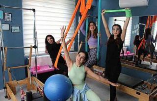 Batman’da pilates eğitmeni çocukluk hayalini gerçekleştirildi