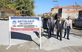 Battalgazi’de 7 sokağa 1.5 milyonluk yatırım