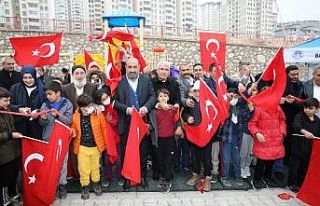 Battalgazi’ye 5 bin metrekarelik yeni bir park daha...