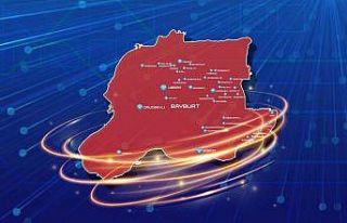 Bayburt’ta 37 köye fiber altyapı götürüldü