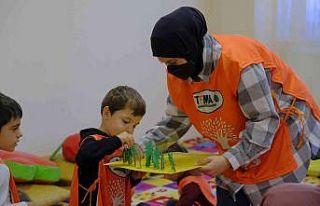 Belediye Çocuk Bakımevinde Erozyon ile mücadele...