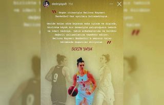 Bellona Kayseri’de Derin Yaya takımdan ayrıldı