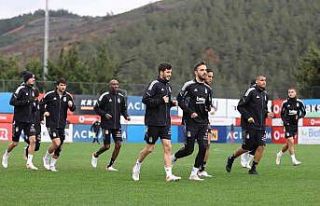 Beşiktaş, GZT Giresunspor maçı hazırlıklarına...