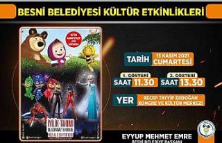 Besni Belediyesi çocukları tiyatro ile buluşturuyor