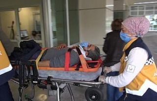 Beton dökümü sırasında 5 metre yükseklikten...