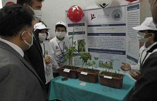 Beyşehir’de öğrenciler bilimsel çalışmalarını...