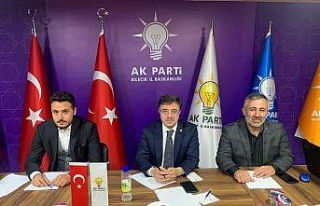 Bilecik AK Parti’de seçim işleri başkanlarıyla...