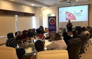 Bilecik’te kadınlara KADES uygulaması hakkında...