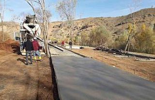 Bingöl’de 60 bin metrekarelik DSİ parkında çalışmalar...