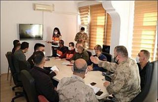 Bingöl’de jandarma personellerine hizmet içi eğitim...